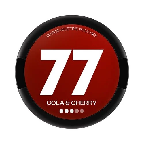 nikotinové sáčky - 77 - cola & cherry