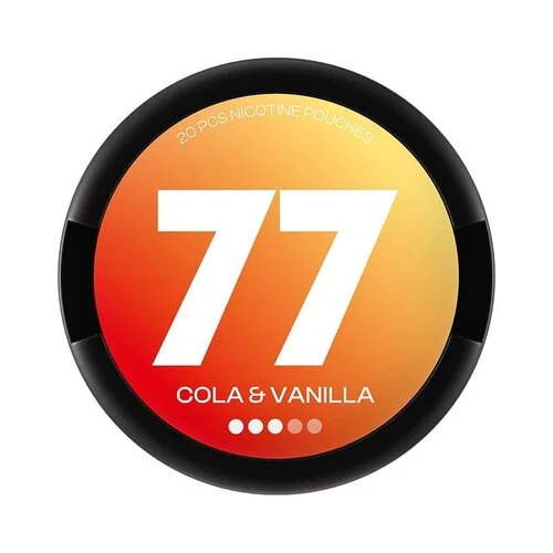 nikotinové sáčky - 77 - cola & vanilla
