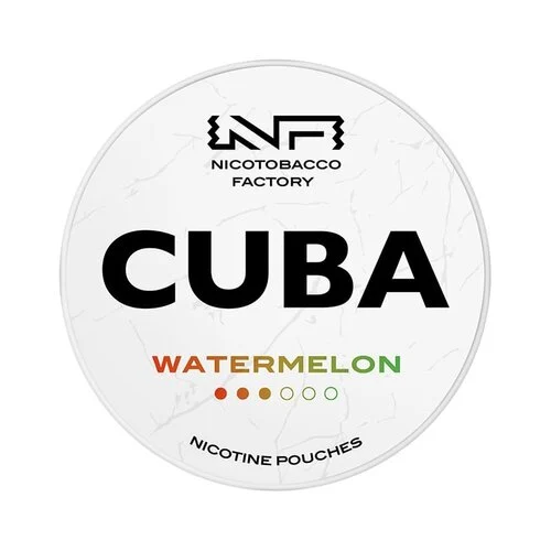 nikotinové sáčky - cuba white - watermelon