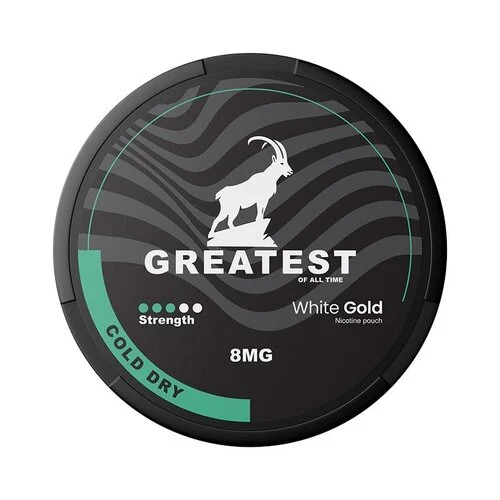 nikotinové sáčky - greatest - cold dry 8mg