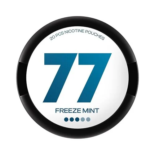 nikotinové sáčky - 77 - freeze mint
