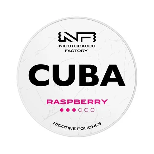 nikotinové sáčky - cuba white - raspberry