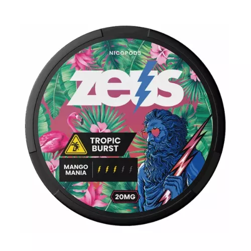 nikotinové sáčky - zeus - tropic burst