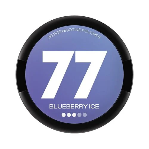 nikotinové sáčky - 77 - blueberry ice