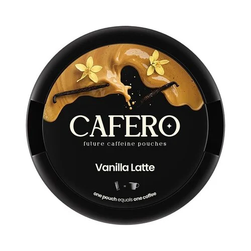 kofeinové sáčky - cafero - vanilla latte