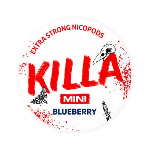 nikotinové sáčky - killa mini - blueberry