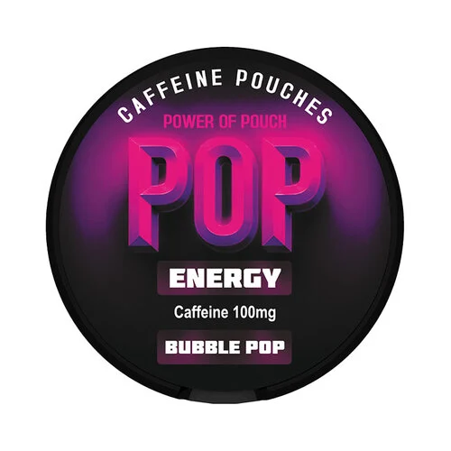 kofeinové sáčky - pop energy - bubble pop