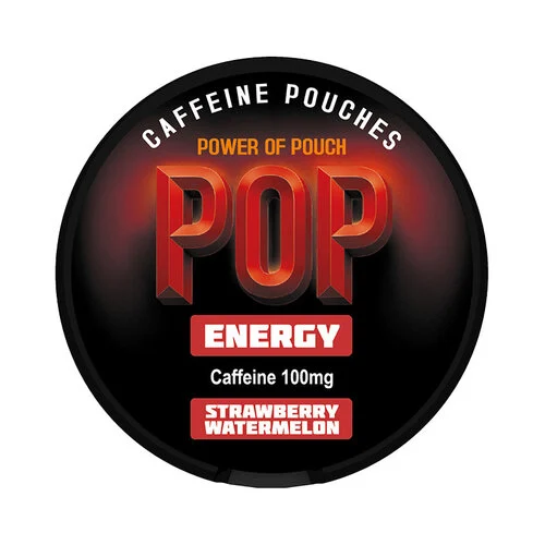kofeinové sáčky - pop energy - strawberry watermelon